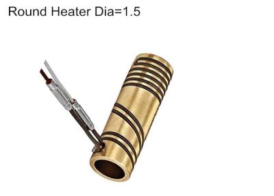 China Customise hot runner nozzle copper heater round pipe 1.5|Hot runner heater export to global market from China supplier for sale