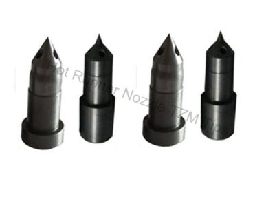 China Custom hot runner nozzle tips TZM or BE-CU make as drawing or sample|Hot runner parts processing for sale
