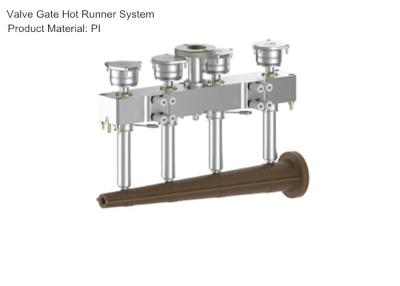 China Customise valve gate hot runner system for PEI material,Molding temperature 380~390, China hot runner manufacturer for sale