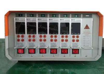 China fabricante caliente del regulador del corredor de la alta exactitud 6Zone |Reguladores calientes del corredor MD18 con el cable, color anaranjado en venta