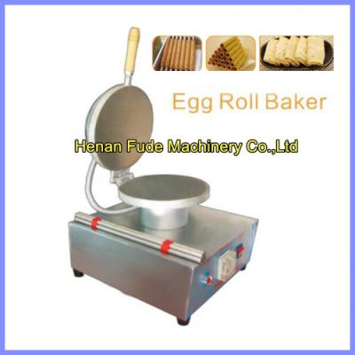China egg-biscuit-roll machine, egg roll making machine for sale