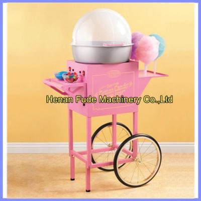 China Cotton candy machine, candyfloss machine, spun sugar machine, small snack machine for sale