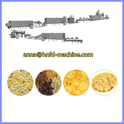 China corn flakes making machine, breakfast cornflakes production machine for sale