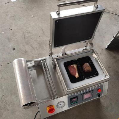 China vacuum skin packing machine for meat fish chicken shrimp fruit vegetables for sale