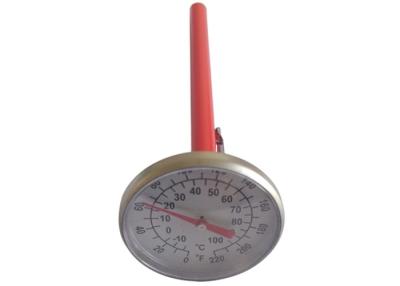 China 127mm Probe Milk Temperature Thermometer / Digital Milk Frothing Thermometer for sale