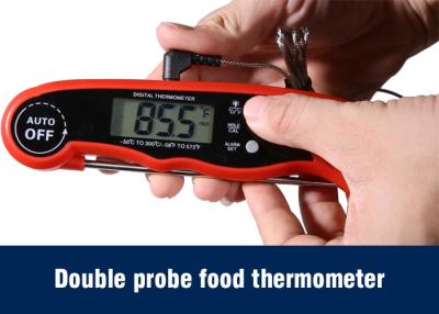 Chine Double sécurité alimentaire de sondes d'alarme de barbecue de thermomètre à hautes températures de fumeur à vendre