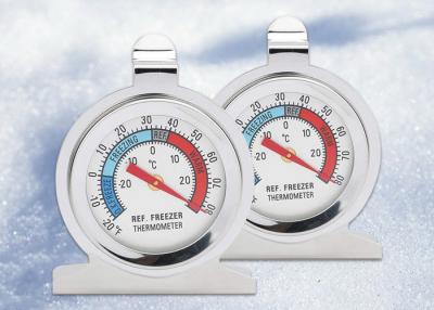 China -20F~80F Digital Fridge Thermometer Food Safe Stainless Steel for sale