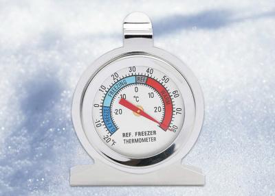 China Household Analog Refrigerator Freezer Thermometer Tempered Glass Lens for sale
