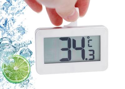 China Digital Refrigerator Freezer Thermometer ABS Plastic Material Large Display for sale