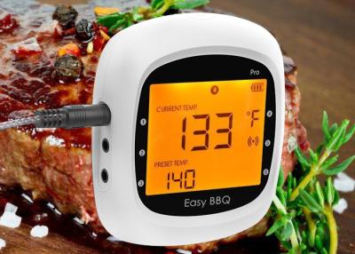 中国 バックリットLCD表示のBluetooth BBQの温度計の安全な食糧温度の温度計 販売のため