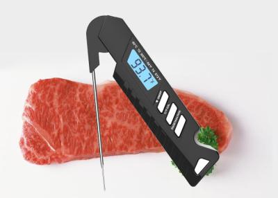 China Termômetro de carne de dobramento ultrarrápido Digital do BBQ com calibração do luminoso à venda