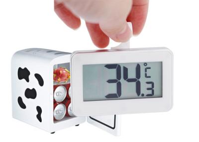 China Digital Mini Magnet Fridge And Freezer Thermometer 0.1C Accuracy Lightweight for sale