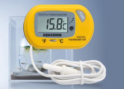 China O instante do LCD do plástico do ABS leu o termômetro de Digitas para Fishbowl fácil de ler à venda
