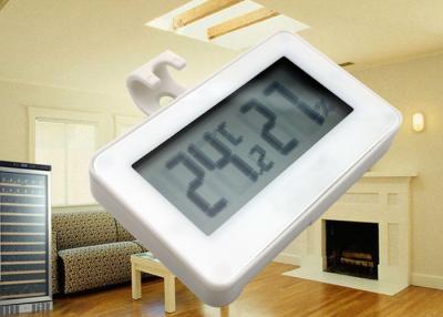 China High Accuracy Digital Room Thermometerwith Hanging Hook Large LCD Display for sale