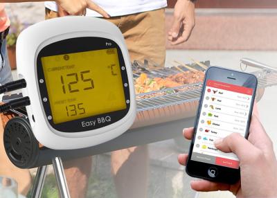 Chine Thermomètre de viande sans fil de cuisine de Bluetooth d'écran d'affichage à cristaux liquides à vendre