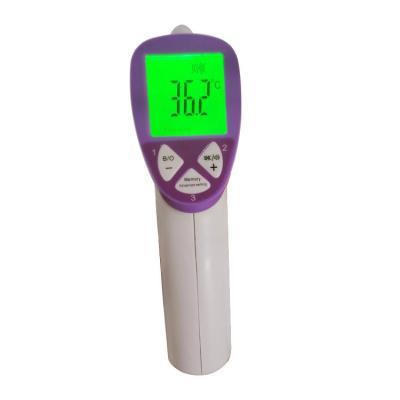 China Non-contact Tri Color Backlit Adult Baby Infrared Thermometer Supplier for sale