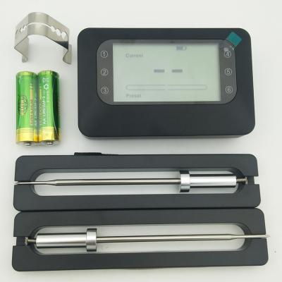 Chine Le CE FDA six achemine le grand thermomètre de cuisine de Smart Bluetooth d'affichage d'affichage à cristaux liquides à vendre