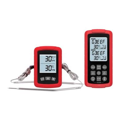 China 433mhz Dual Probes Digital Food Thermometer With Meat Doness Preset for sale