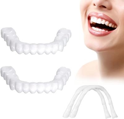 China SJ Smile Tooth Customizable Temporary Perfect Fake Teeth Molds Whitening Veneers Disposable Fake Braces for Teeth for sale