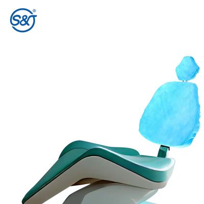 China SJ Dental Chair Sleeve Protectors Blue Non woven Dental Chair Covers Disposable For Dentist Tattoo Customer for sale