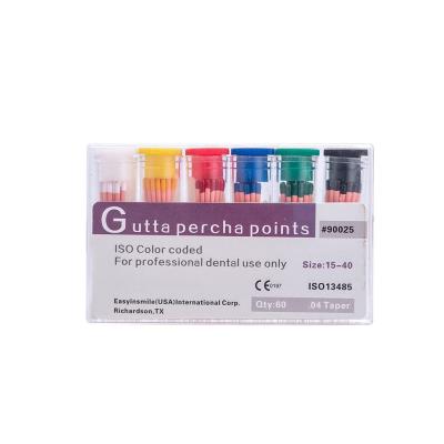 China SJ Dental Consumables Manufacturer Absorbent Paper Point GP PP Meta Gutta Percha OEM Wholesale for sale