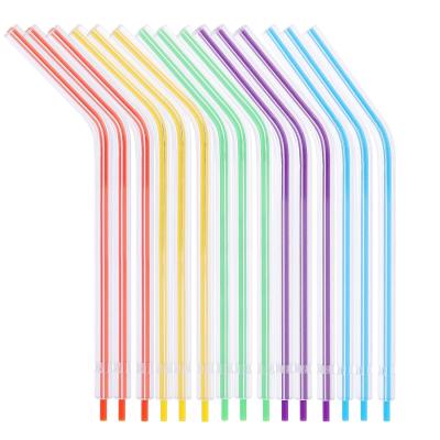 Китай SJ Disposable Medical Hygienic Suction Tube PVC Dental Cleaning Nozzle Air Water Dental Triple Syringes продается
