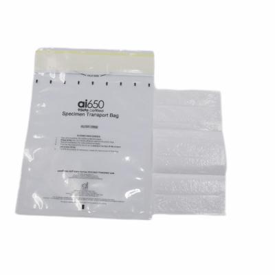 China Plastic Laboratory Biohazard Specimen Transport Self-Adhesive Bags for sale