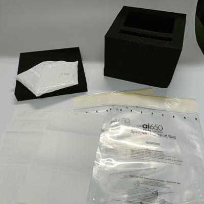 China Chemical Biodegradable Specimen Transport Bag Zip Lock For Laboratory Use for sale