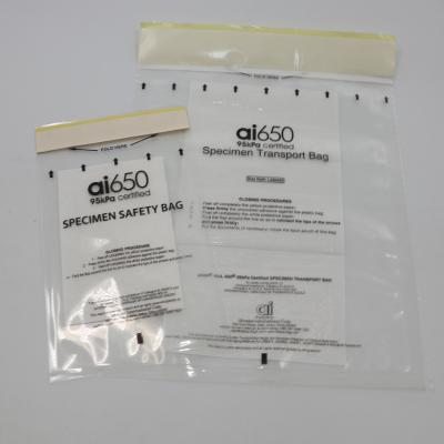 China 550 ml Capacidad Biobanco 95kpa Especimen / Bolsa de muestras 7 ranuras tapa de bolsa absorbente en venta
