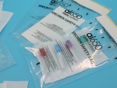 China 95 kPa Sacos de plástico Caixa de recolha de amostras de sangue Tourniquet para recolha de sangue à venda