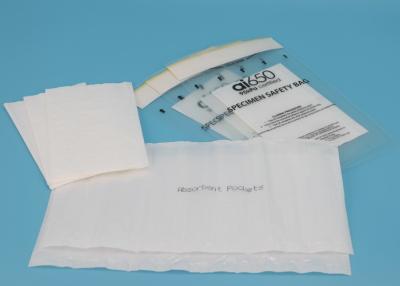 China 3x4 malotes absorventes do líquido da polegada 50ml com capacidade absorvente excelente à venda