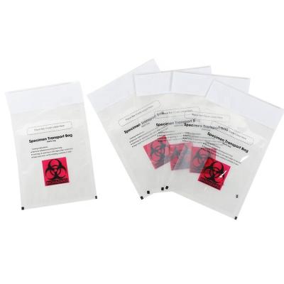 China Pressure Proof Biohazard Samples 95kPa Bags For Biohazard Substances for sale