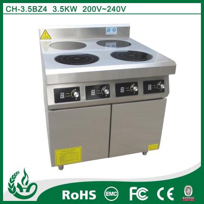 China 4 burner commercial electric induction plate for sale