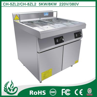 China Home/Restaurant equipment automatic french fry machine/manufacture open fryer for sale