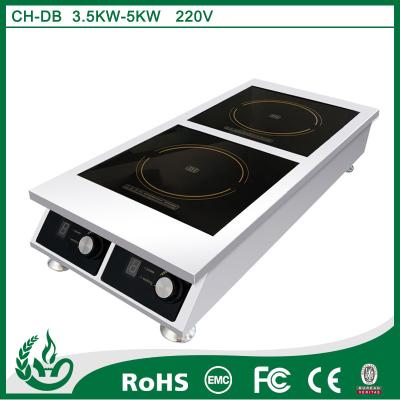 China Commercial induction double hob for sale for sale