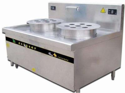 China Double burner Stainless Steel Commercial Dim Sum Steamer for sale