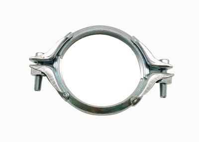 China Thickness 2.0mm 80-450mm Split Pipe Clamp Flange Fittings for sale