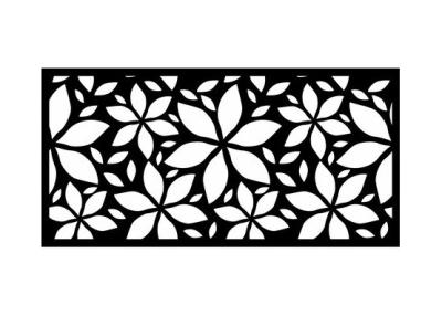 China 15mm Laser Cut Metal Fence Panels Radiation Proof for sale