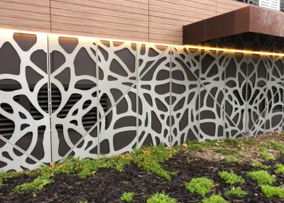 China Customized SGCC Laser Cut Decorative Metal Panels Outdoor 10mm for sale