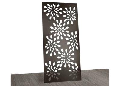 China 5mm Laser Cut Decorative Panels / Privacy Screens Electroplating for sale
