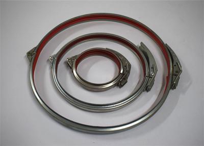 China Metal Heavy Duty Pipe Clamps , Various Solid Power PIpeline Galvanized Pipe Clamp for sale