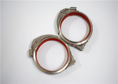 China 150mm Diameter Quick Release Band Clamp With Handle For Connnected Duct for sale