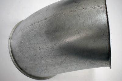 China Cotovelo sanitário de aço inoxidável do tubo da tubulação da extração de poeira da forma redonda da conexão da soldadura à venda