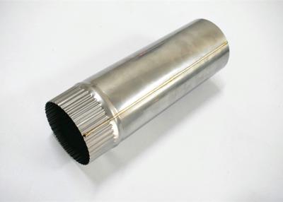 China Piping System Dust Extraction Pipe Stainless Steel Straight  Round Head Code for sale