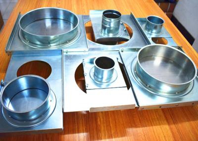 China Dust Extraction Ductwork System 300mm Duct Zone Dampers for sale