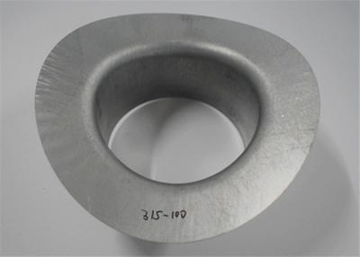 China Saddles Deep Drawn Parts With Pressed Collar For Ventilation System DIN Standard for sale
