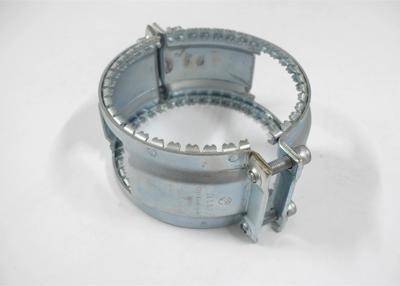 China Braçadeiras de tubulação resistentes do colar do aperto dos acoplamentos, braçadeira de tubulação ajustável do parafuso de quatro correias à venda