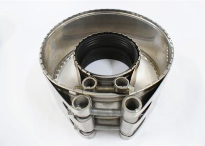 China Heavy Duty  Band Stainless Steel  Quick Joint   Pipe Repair Clamp With EDPM Rubber for sale