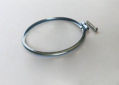 China C Type Single Bolt Narrow Clamp Galvanized Pipe Clamp Tube Connector for sale