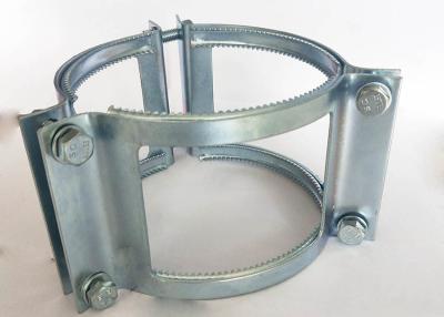 China Type A Heavy Duty Pipe Clamps SML Cast Iron Pipe CV Grip Collar Coupling for sale